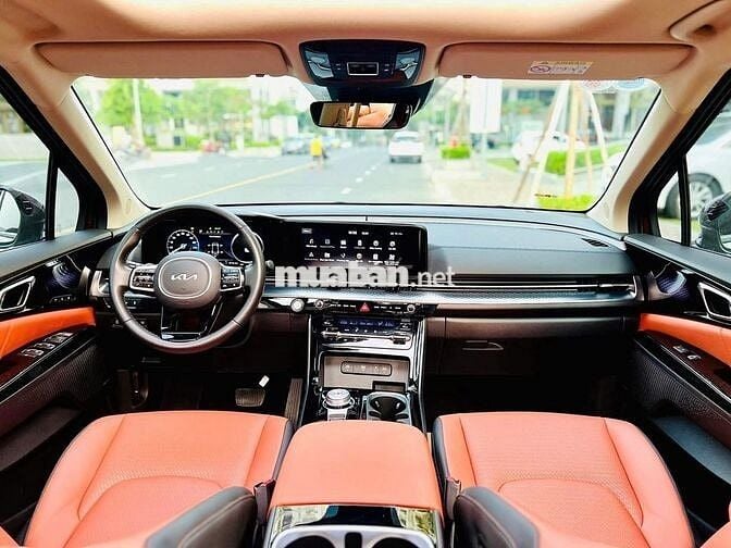 Kia Carnival 3.5 Signature Full 2023 Trắng/nâu