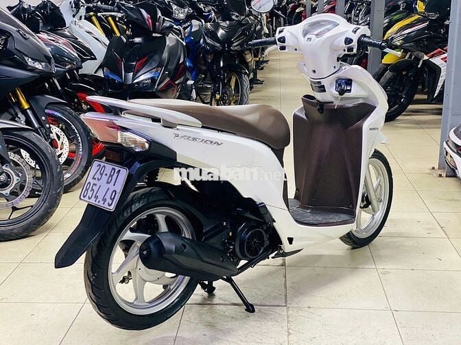 XE MÁY THỊNH PHÁT - HONDA VISION TRẮNG BIỂN HN