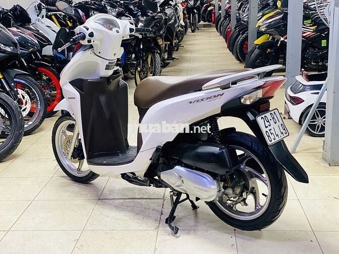 XE MÁY THỊNH PHÁT - HONDA VISION TRẮNG BIỂN HN
