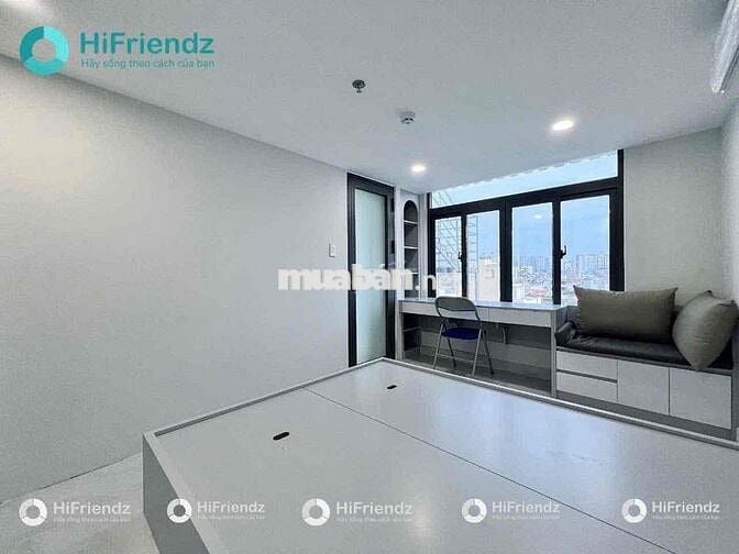 CHO THUÊ 1PN BAN CÔNG FULL NT MỚI 100% - NGAY TRUNG TÂM SG SÁT Q1.2.3