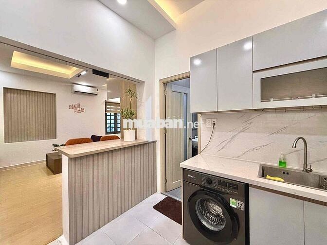 Căn hộ 1PN full nội thất cao cấp, ban công, gần Phan Đăng Lưu, Gò Vấp