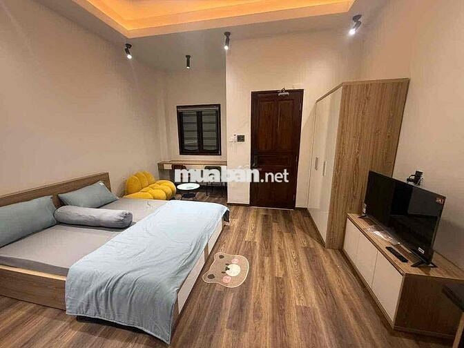 Căn Hộ Studio 30m2 Lầu 1 Full NT Cao Cấp, Mặt Tiền Võ Oanh, P25, BT.