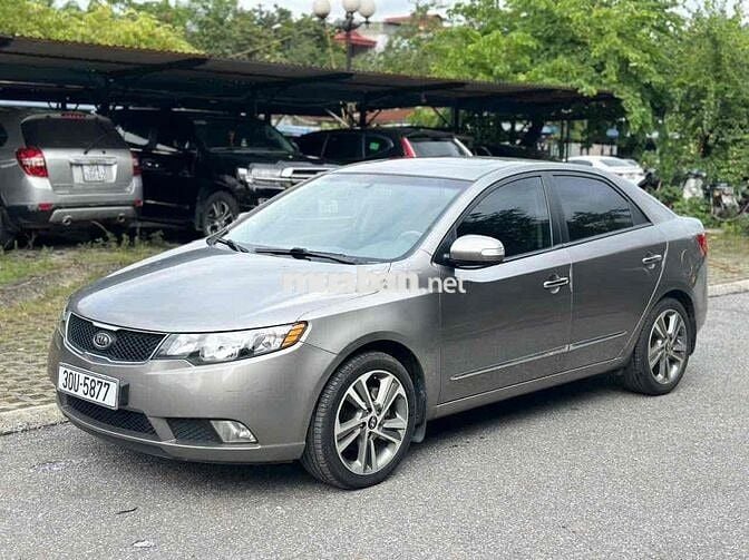 KIA Forte Sx 2009 1.6AT Sli Xám 1 Chủ 7 Vạn Km Zin