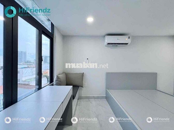 CHO THUÊ 1PN BAN CÔNG FULL NT MỚI 100% - NGAY TRUNG TÂM SG SÁT Q1.2.3