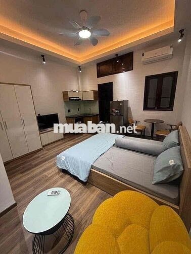 Căn Hộ Studio 30m2 Lầu 1 Full NT Cao Cấp, Mặt Tiền Võ Oanh, P25, BT.