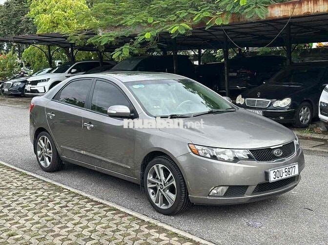 KIA Forte Sx 2009 1.6AT Sli Xám 1 Chủ 7 Vạn Km Zin