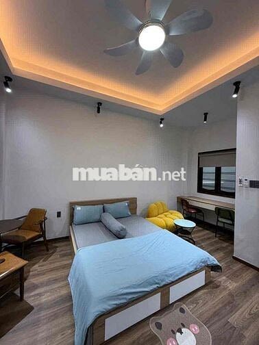 Căn Hộ Studio 30m2 Lầu 1 Full NT Cao Cấp, Mặt Tiền Võ Oanh, P25, BT.