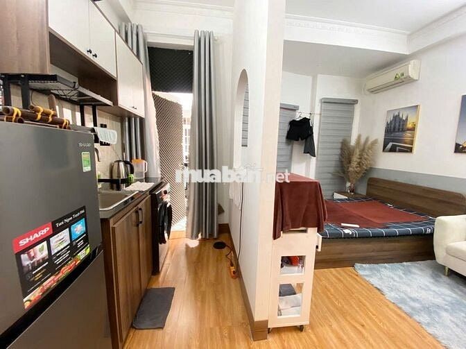 🌆 PASS CĂN HỘ MINI BAN CÔNG FULL NỘI THẤT GIÁP QUẬN 1GIÁ HẠT DẺ