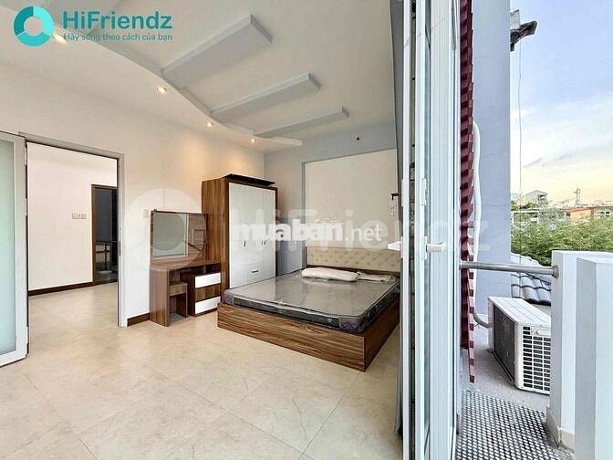 Căn hộ mini 1 Phòng Ngủ lớn Ban Công gần cầu Nguyễn Văn Cừ Full NT