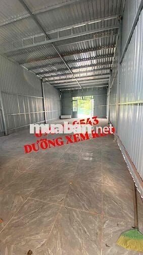 CHO THUÊ NHÀ XƯỞNG 120m2 - 6x20m - 4,5TRIỆU - ĐƯỜNG XE TẢI