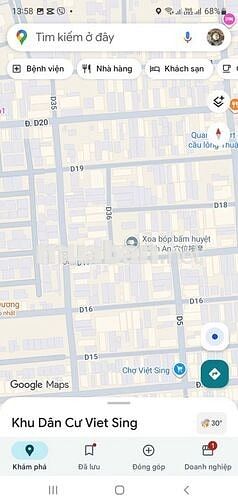 Bán nhà chính chủ (5x30)mặt tiền đườngD36 KDC Việt Sing, thu 16tr/th