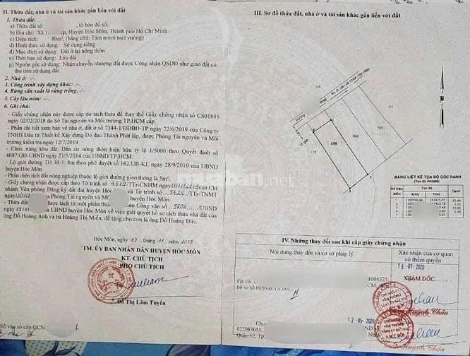 NHÀ CẤP 4 GIÁ RẺ – 755 TRIỆU – SỔ RIÊNG – TÂN HIỆP, HÓC MÔN