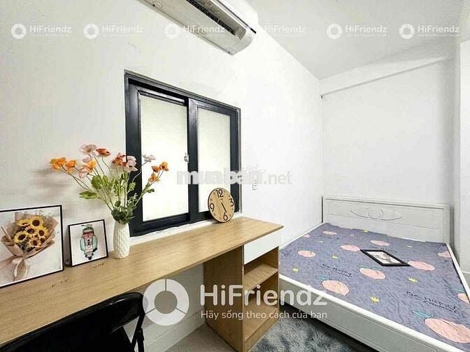 STUDIO 1 PHÒNG NGỦ TÁCH BẾP FULL NỘI THẤT MÁY GIẶT RIÊNG NGAY VHU