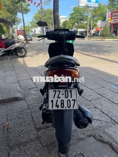 Honda Click 2007 2008 trắng + đen 95%