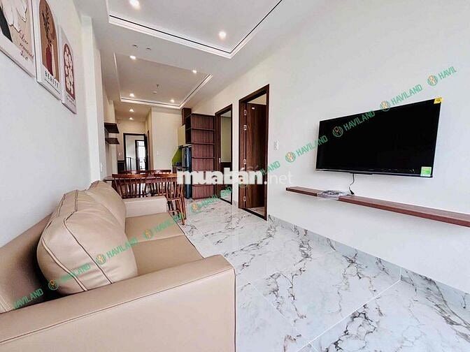 CĂN HỘ 2PN FULL NỘI THẤT KV HOÀ XUÂN - CÓ NHẬN KHÁCH NƯỚC NGOÀI