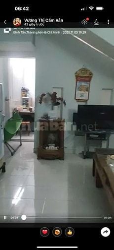 Bán nhà đường 12m Nguyễn Quý Yêm, Phường An Lạc Quận Bình Tân