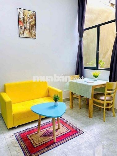 🏡Căn hộ 1PN Full nội thất_40m2 ban công_có giặt riêng_Ngay Hàng Xanh