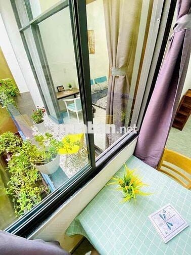🏡Căn hộ 1PN Full nội thất_40m2 ban công_có giặt riêng_Ngay Hàng Xanh