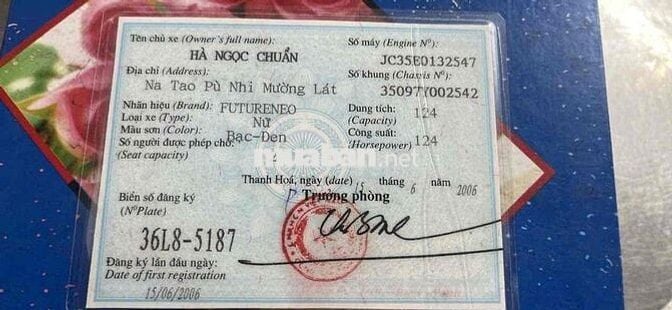 FUTURE KIM ÁO X BS 36 HỖ GÓP OĐ NỢ XẤU OK ĐỖI XE