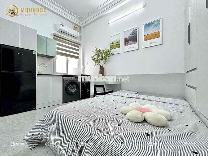 🦕CĂN HỘ STUDIO, MÁY GIẶT RIÊNG, DECOR CHILL - NGAY HỒNG LẠC, ÂU CƠ.