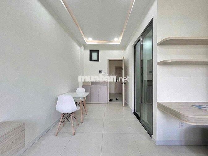 Cho thuê căn hộ 1PN quận 1 Trần Hưng Đạo full nội thất ban công thoang