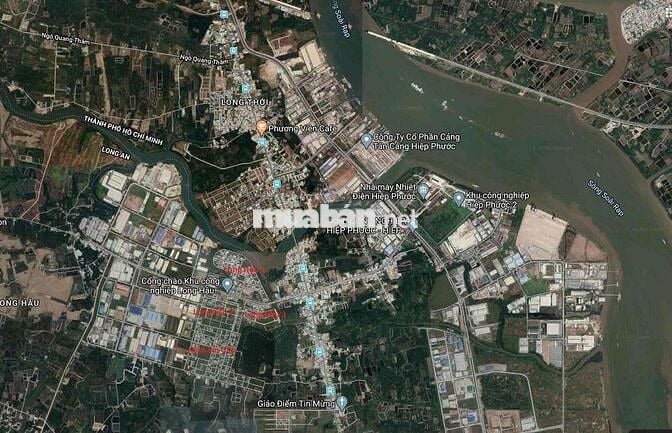 Cần tiền bán gấp nền đất 100m2 ngay cạnh KCN Long Hậu, KCN Hiệp Phước.