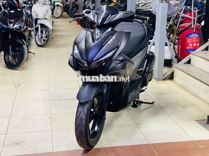 XE MÁY THỊNH PHÁT - NVX 155 ĐEN NHÁM BIỂN HÀ NỘI