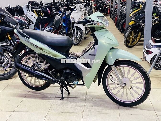 XE MÁY THỊNH PHÁT- WAVE A 110 XANH CỐM BIỂN HÀ NỘI