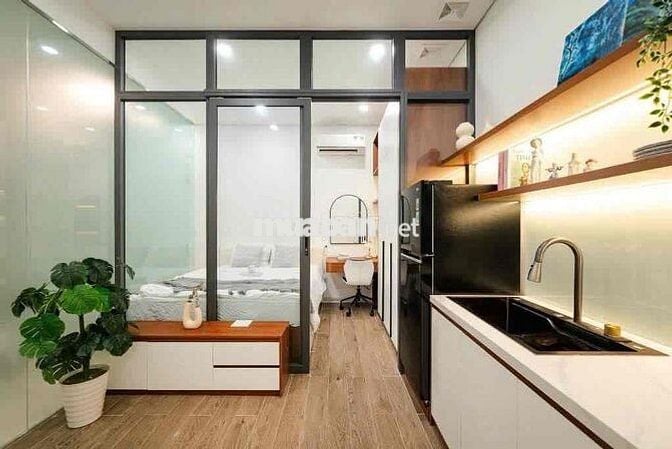 🌿 CĂN HỘ DỊCH VỤ FULL NỘI THẤT – THANG MÁY – GIẶT SẤY – LÝ VĂN PHỨC, Q