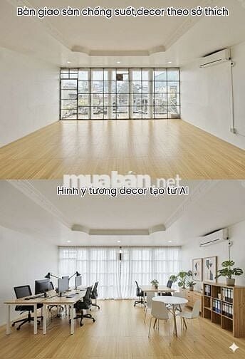 Cho Thuê Văn Phòng Tân Bình - DT 90m2 - 3 Máy Lạnh - Hầm Xe Ô Tô - HXH