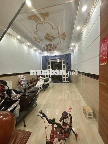 nhà đẹp 4 tầng 5pn 5wc sân thượng, hẻm 6m thông, kinh doanh mở spa,