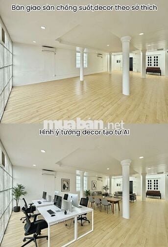 Cho Thuê Văn Phòng Tân Bình - DT 90m2 - 3 Máy Lạnh - Hầm Xe Ô Tô - HXH