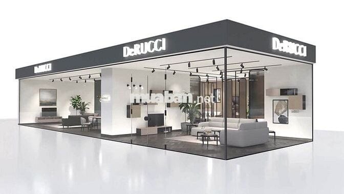 Cho thuê nhà 2 tầng đường Lý Thái Tổ ngang 6m7