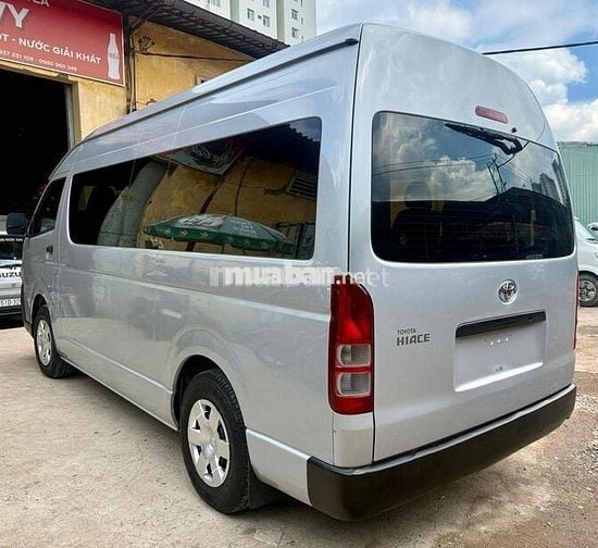 Toyota Hiace 2013 16 chỗ máy xăng, hỗ trợ hạ tải