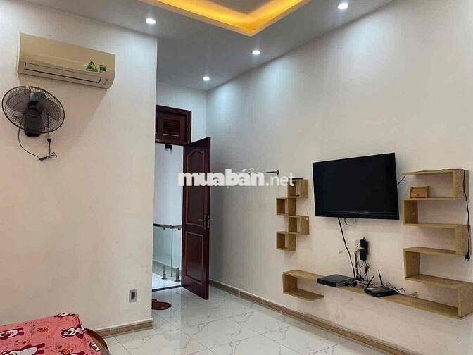 Cho Thuê Nhà 1Trệt 2Lầu 4PN Full Nội Thất Phường Phú Tân Gần TP Mới