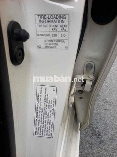 Vios E số tự động xe zin