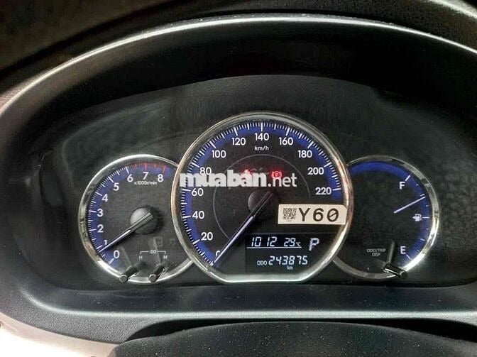 Vios E số tự động xe zin