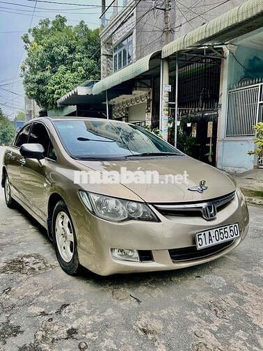 Civic 2007 1.8 AT. vàng cát 1 chủ