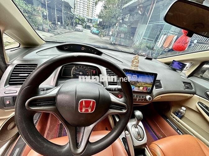 Civic 2007 1.8 AT. vàng cát 1 chủ