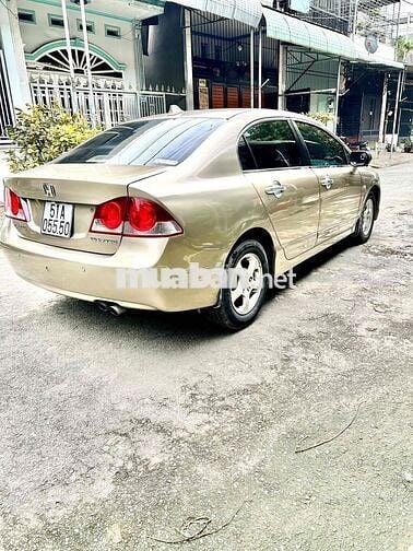 Civic 2007 1.8 AT. vàng cát 1 chủ