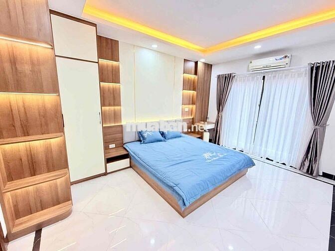 Bán nhà - Nhổn - ĐH Công Nghiệp - full nội thất - lô góc -oto lùi cửa