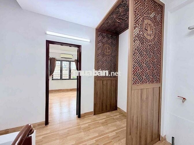 Bán nhà - Nhổn - ĐH Công Nghiệp - full nội thất - lô góc -oto lùi cửa