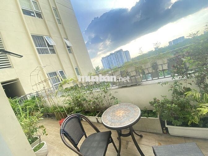 Cho thuê SaiGon Mia 70m2 2pn2wc rèm cửa máy lạnh 13tr/th