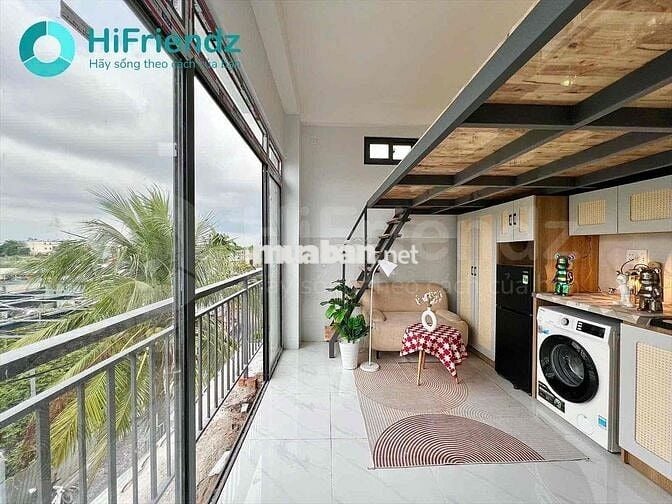 SIÊU PHẨM PHÒNG TRỌ DUPLEX CÓ BANCOLL FULL NỘI THẤT