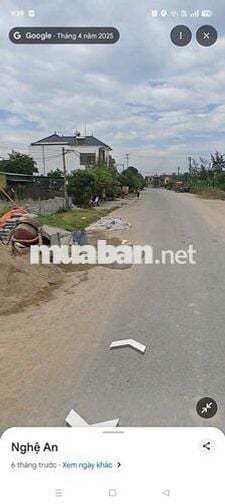 Đất xóm 8, xã Hưng Nguyên, Nghệ An. Dt 203,4m2 mặt tiền đường 18m