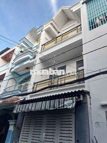 Nhà 2mt trước sau hẻm 6m thông 4x14m 2lầu 4pn 3wc. Pham van Chieu gv