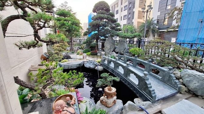 🌿 PHÚ GIA LANDSCAPE – THIẾT KẾ & THI CÔNG HỒ CÁ KOI CHUYÊN NGHIỆP 🐠.