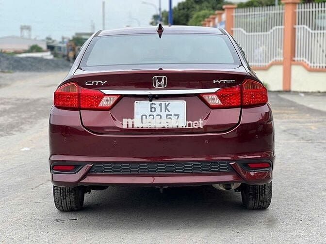 Honda City 2018 1.5 TOP màu đỏ đô rất đẹp