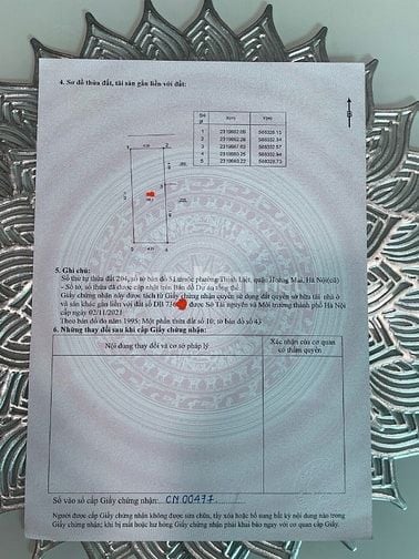 Bán mảnh đất P/Lô ô tô phố Thịnh Liệt, Hoàng Mai, Dt 51m2, mt 4.2m.