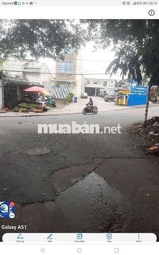 BÁN LÔ ĐẤT 10X17 ĐƯONG XE TẢI 7M SÁT MẶT TIỀN CÂY DA CÓ NHÀ CẤP 4